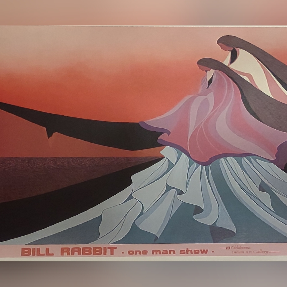 Bill Rabbit "Shadows and Memories" Signed & Numbered Art Gallery Poster